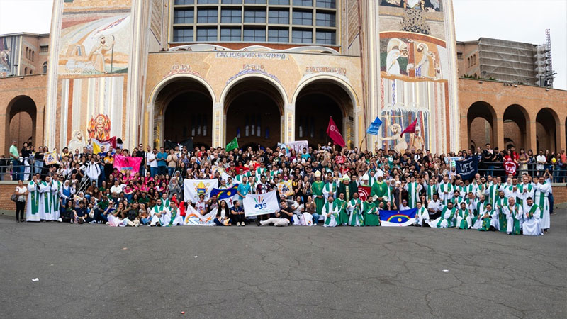 De todo o Brasil, juventude celebra o Jubileu dos Jovens no Santuário Nacional de Aparecida