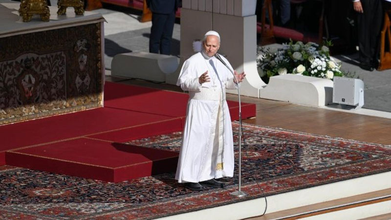 Leão XIV: desarmar os corações para construir a paz