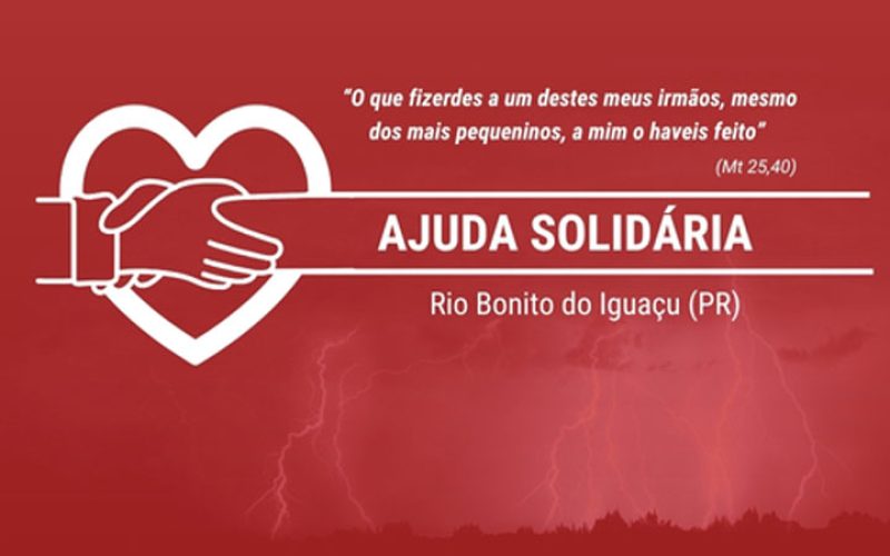 Igreja do Paraná lança campanha solidária para ajudar as vítimas do tornado em Rio Bonito do Iguaçu (PR)