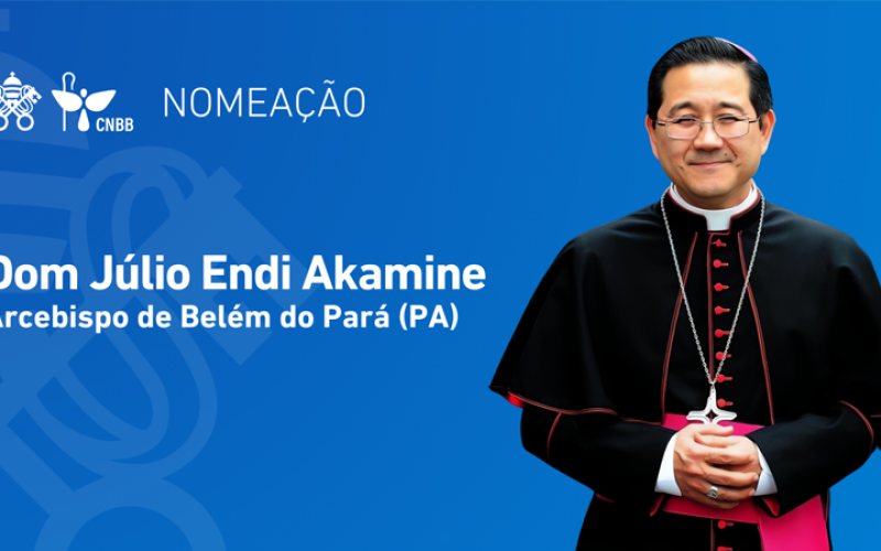 Dom Júlio Akamine assume governo pastoral da arquidiocese de Belém do Pará (PA)