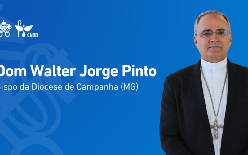 Dom Walter Jorge Pinto é nomeado como novo bispo da diocese de Campanha (MG)