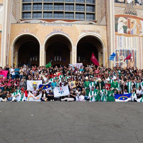 De todo o Brasil, juventude celebra o Jubileu dos Jovens no Santuário Nacional de Aparecida