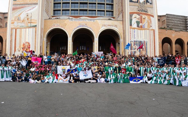 De todo o Brasil, juventude celebra o Jubileu dos Jovens no Santuário Nacional de Aparecida